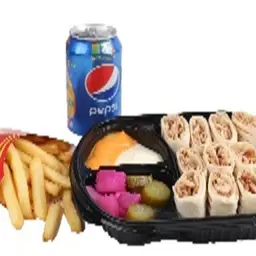 Arabic Meal Double Saj Bread